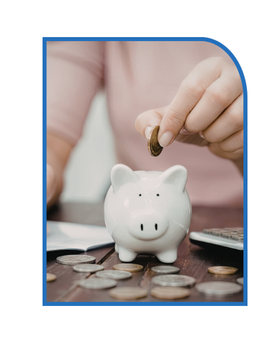 Blue and White Modern Web Development Webinar Instagram Post